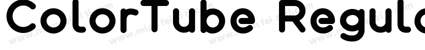 ColorTube Regula字体转换